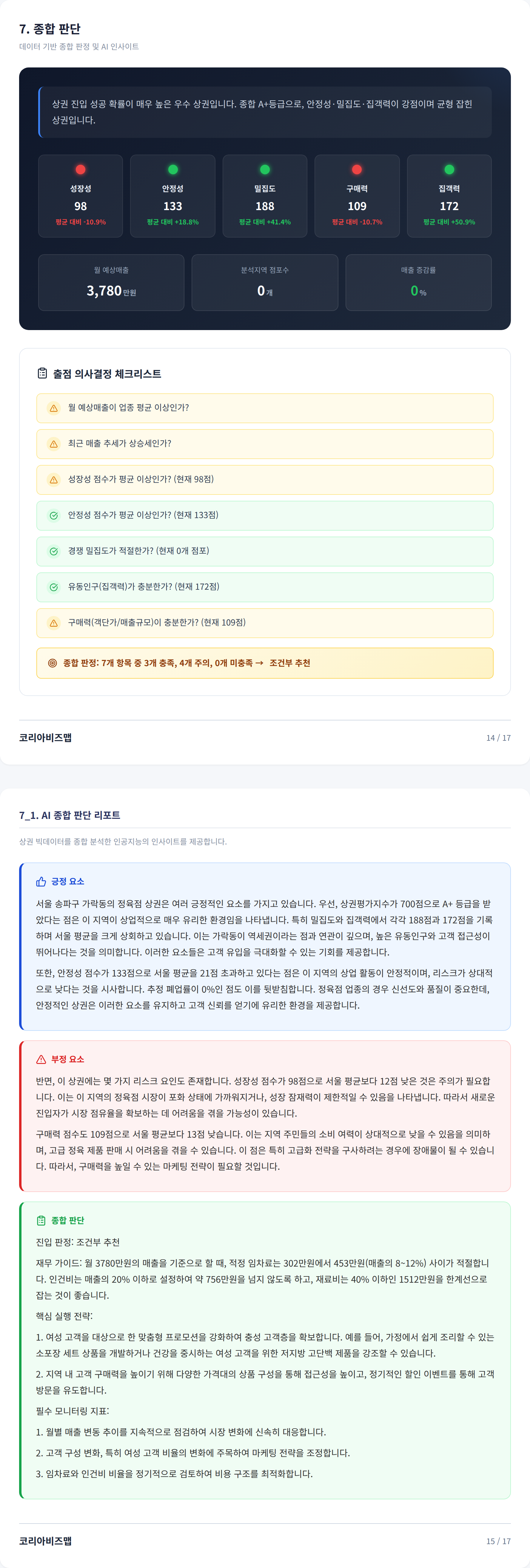 가락 종합 판단