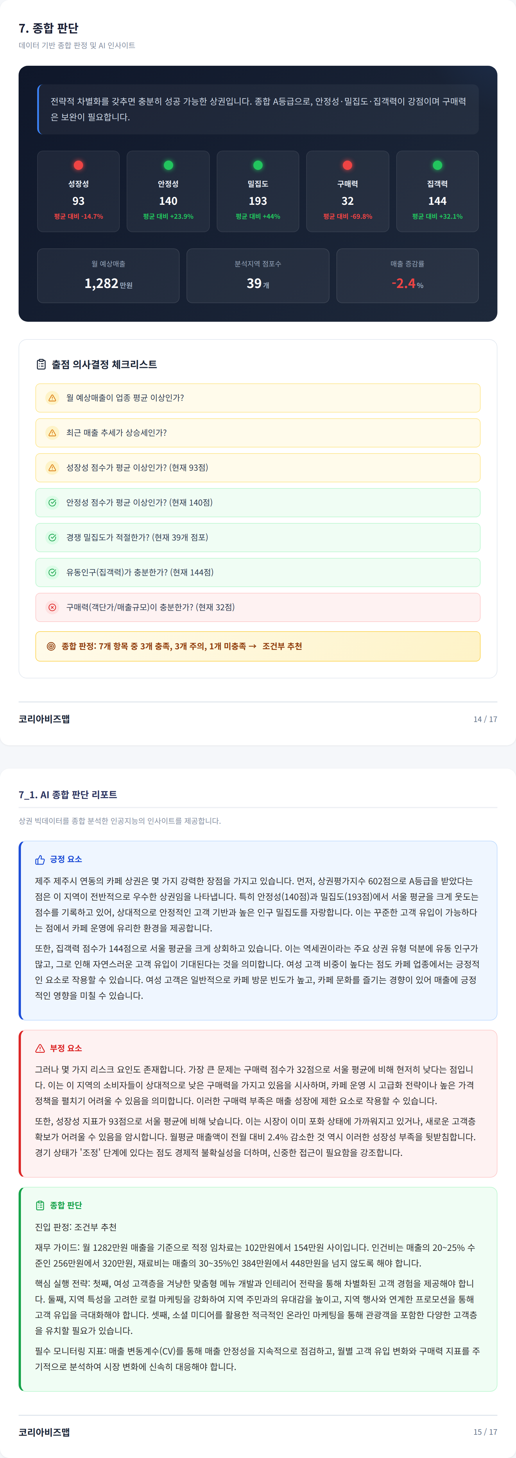 연동 종합 판단