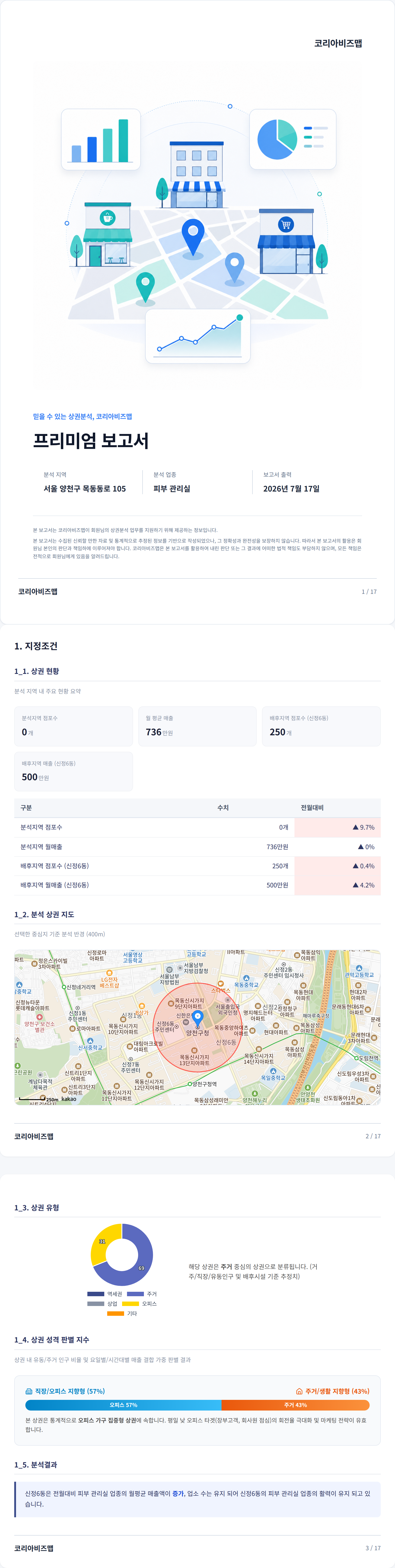 양천구청 지정조건