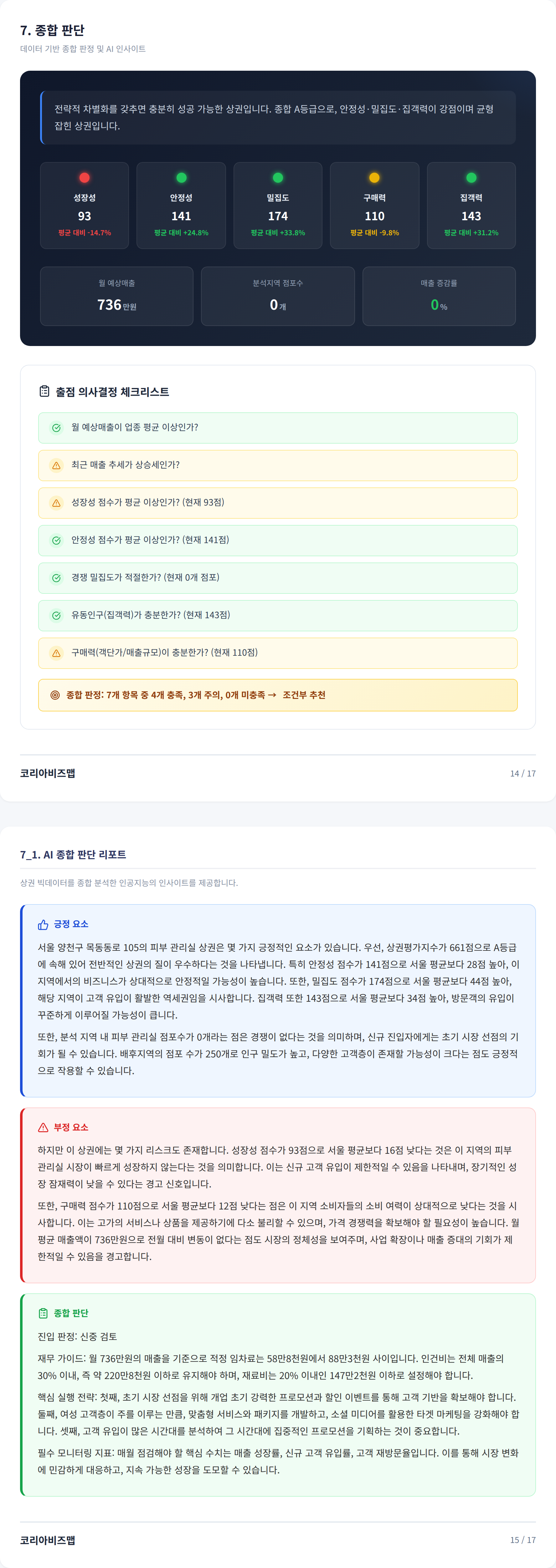 양천구청 종합 판단