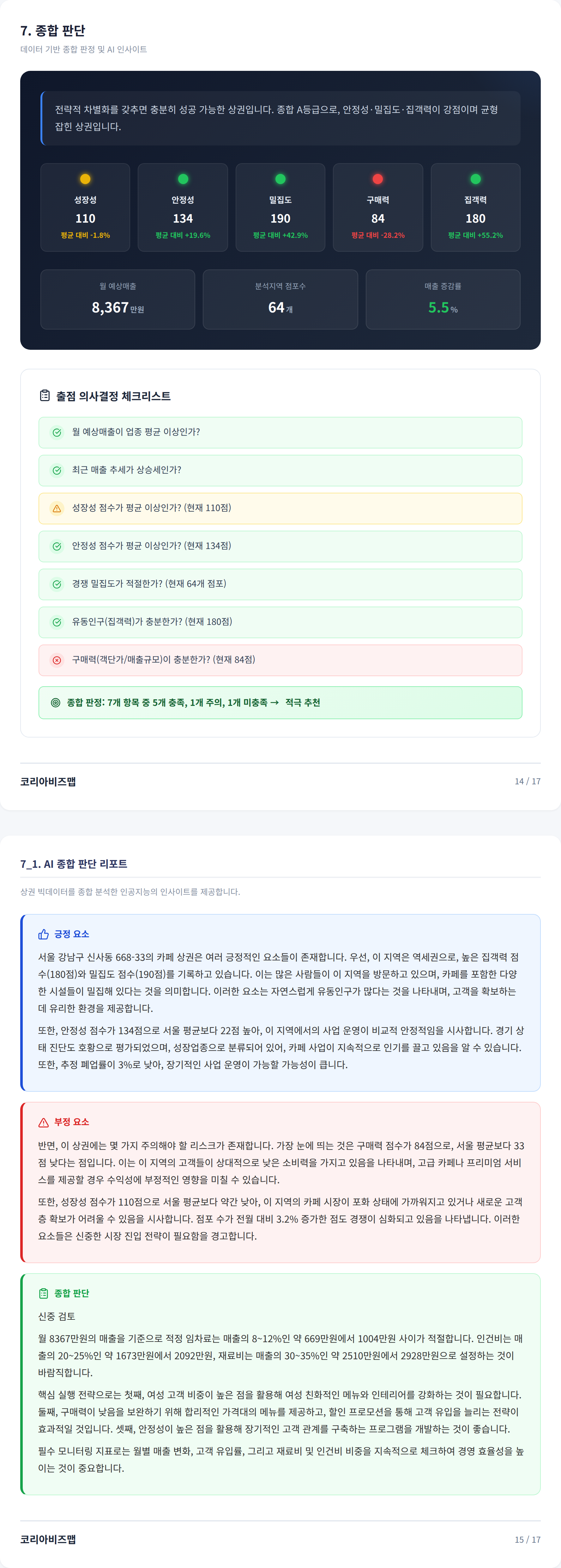 신사동 종합 판단