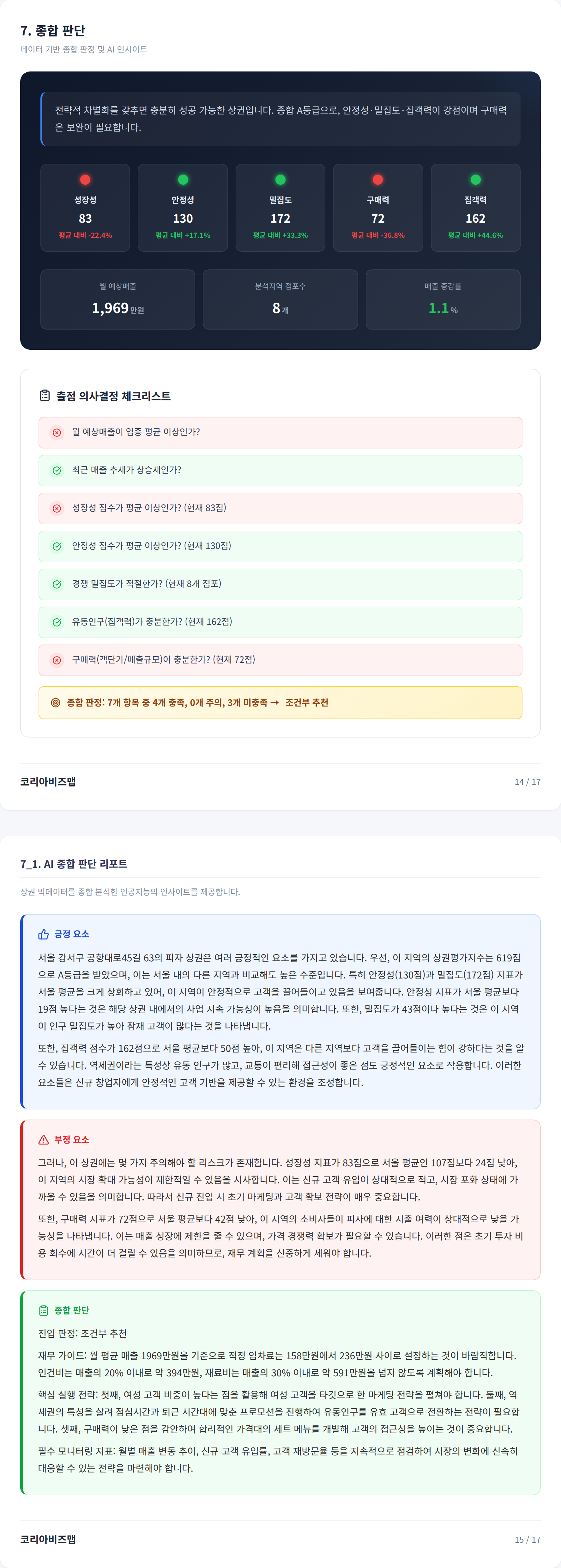 강서구청 종합 판단