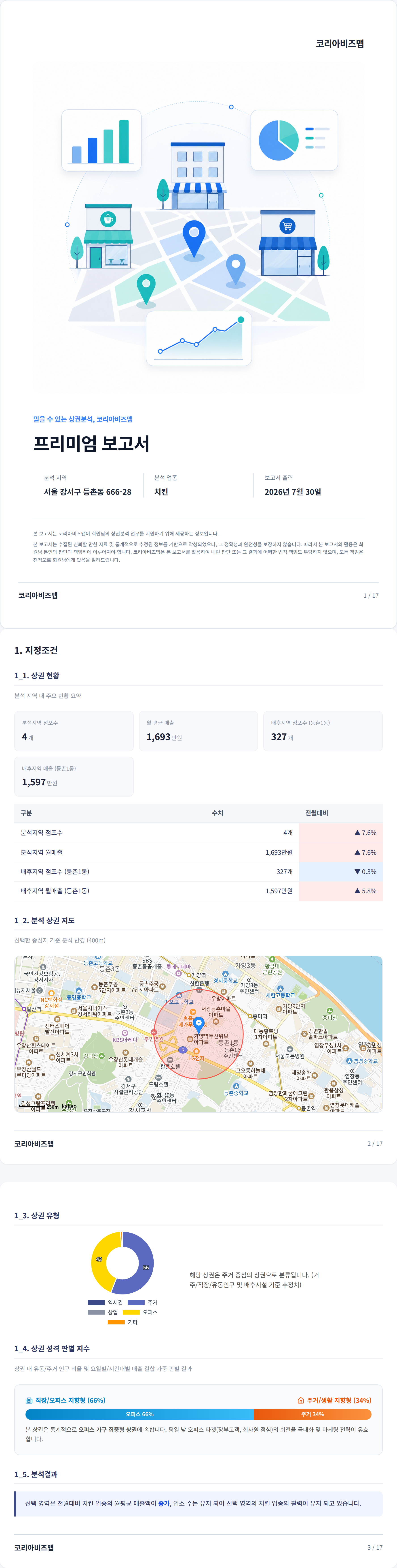 강서구청 지정조건