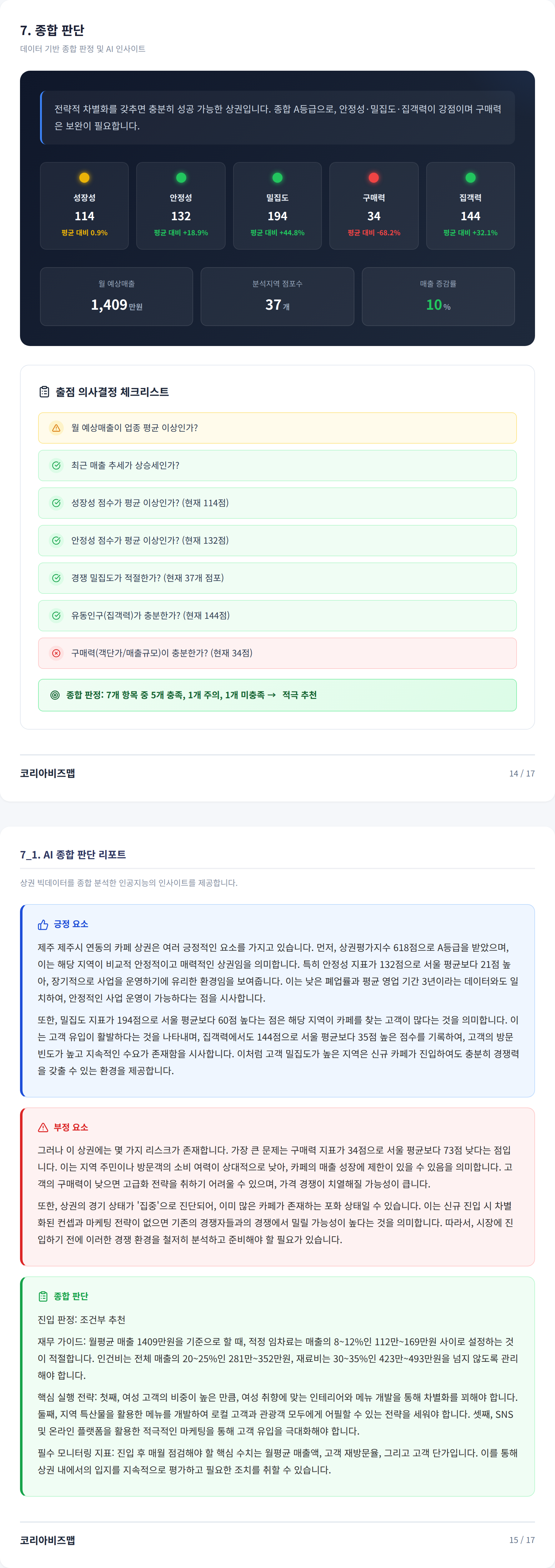 연동 종합 판단