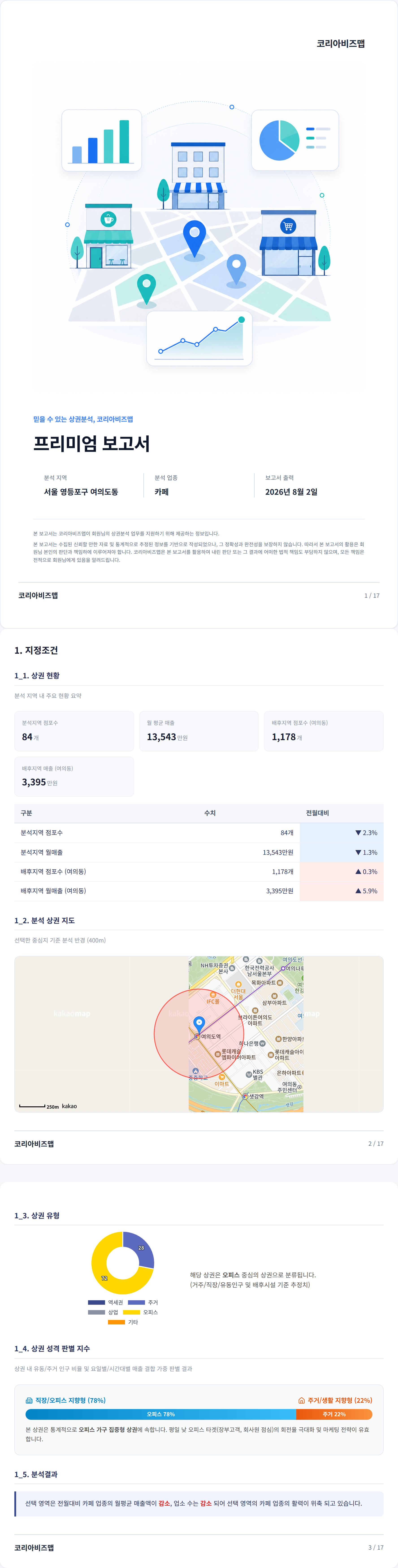 여의도 지정조건