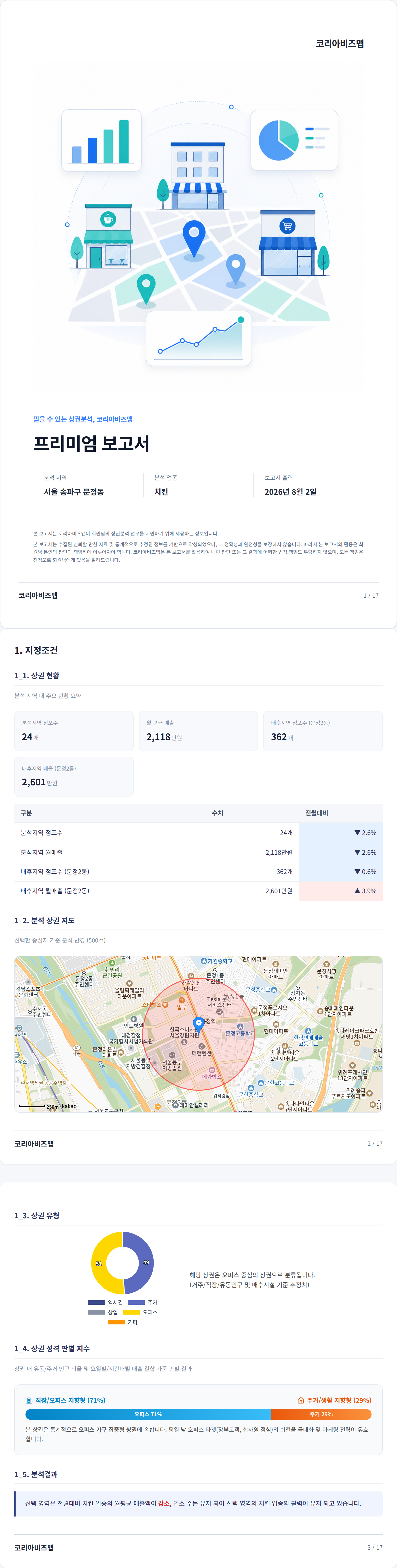 송파 지정조건