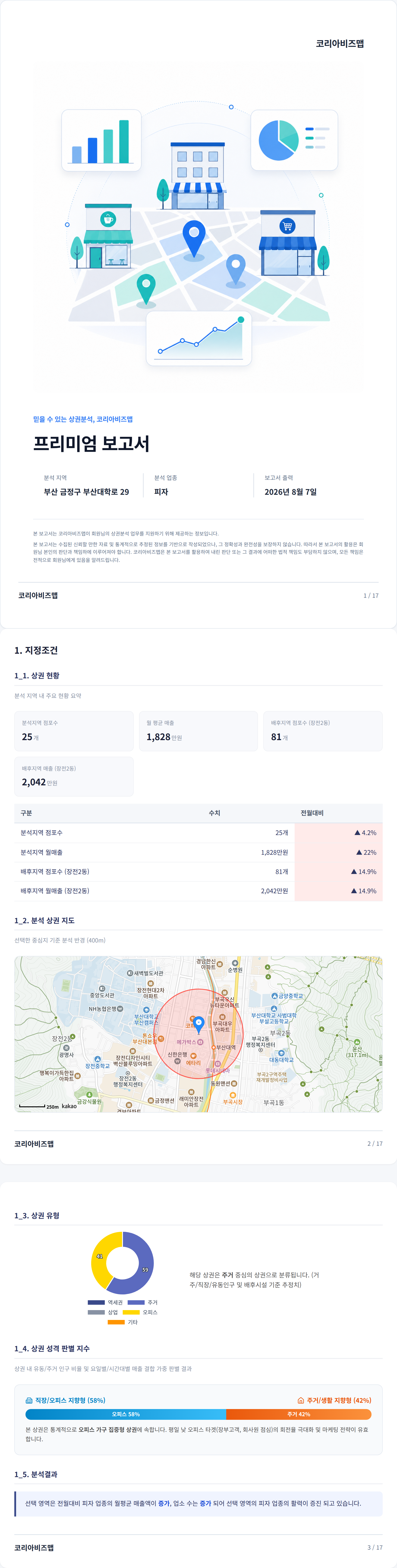 부산대앞 지정조건