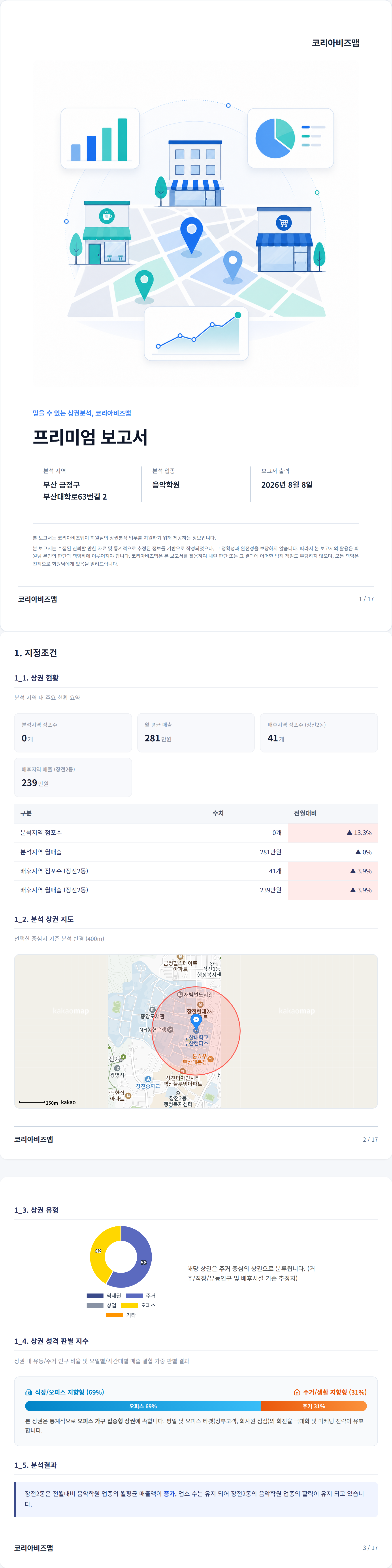 부산대앞 지정조건