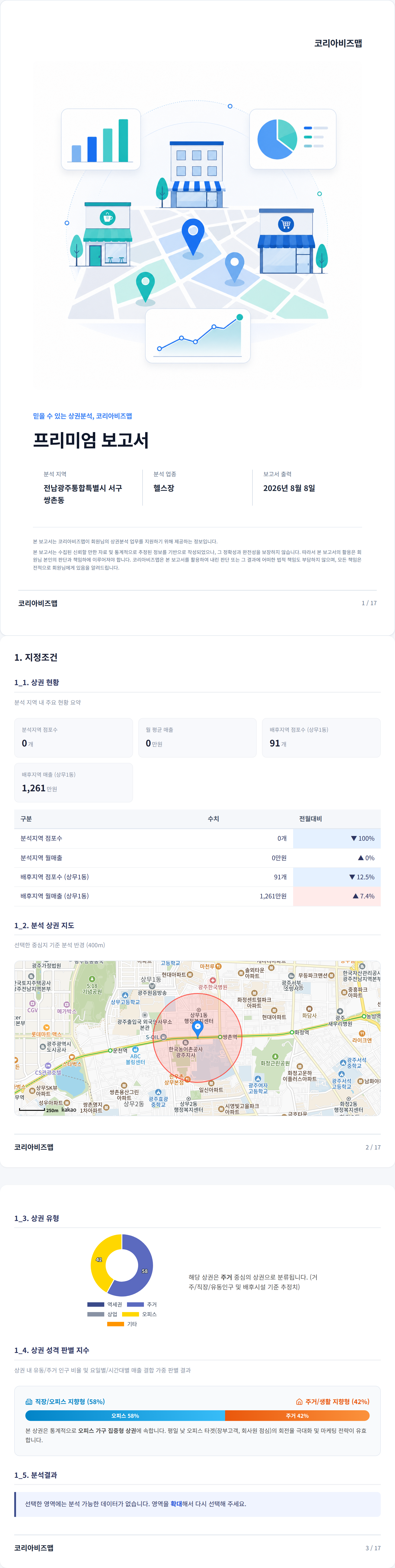 광주광역시상무지구 지정조건