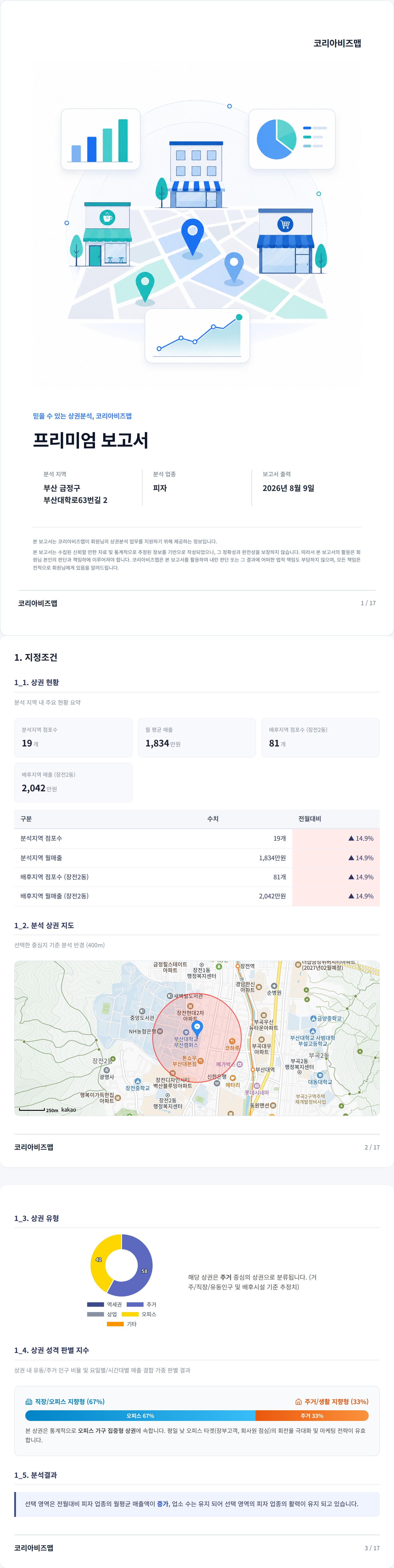 부산대앞 지정조건
