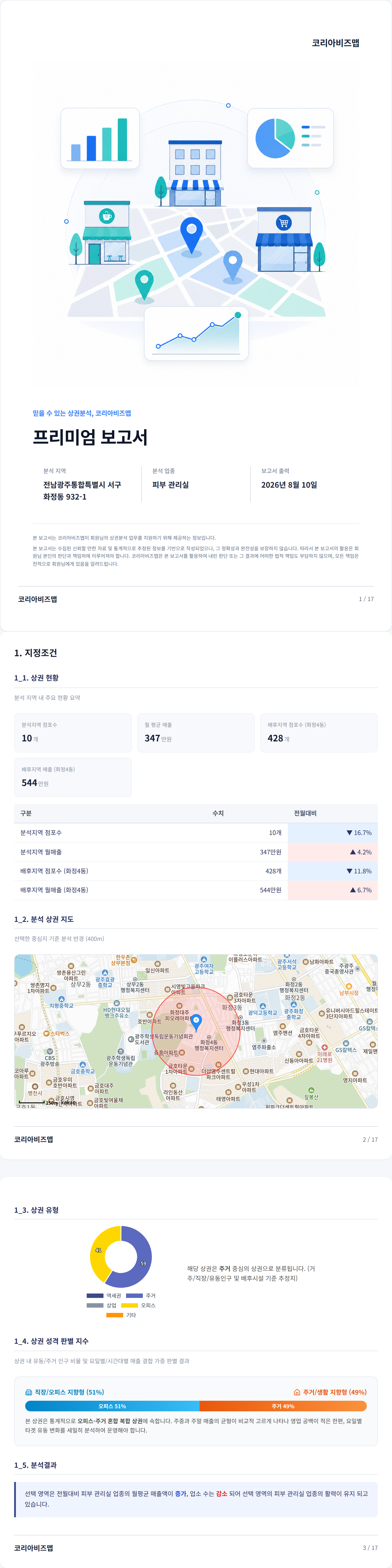 광주광역시서구 지정조건