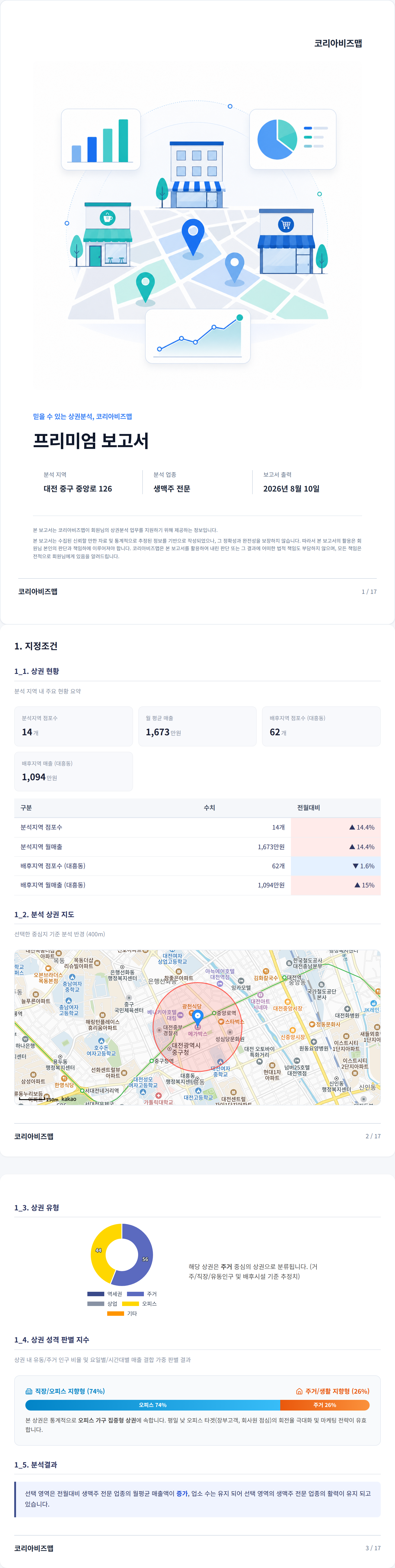 대전중앙로 지정조건
