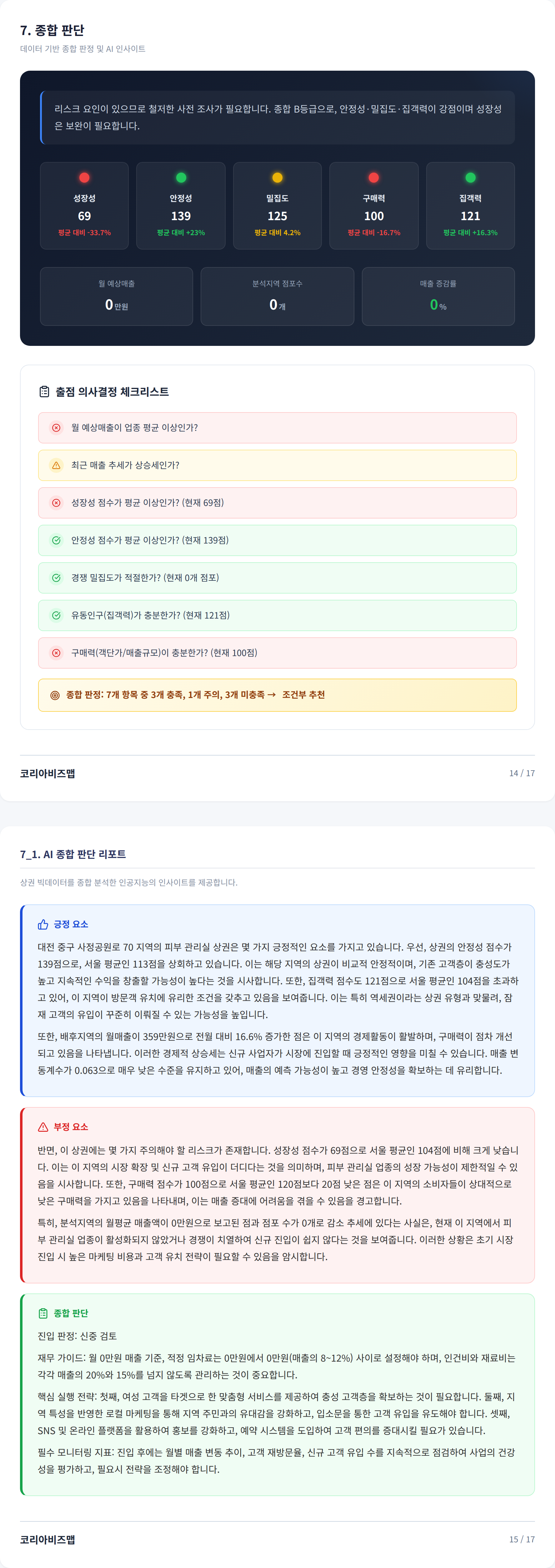 대전중구 종합 판단