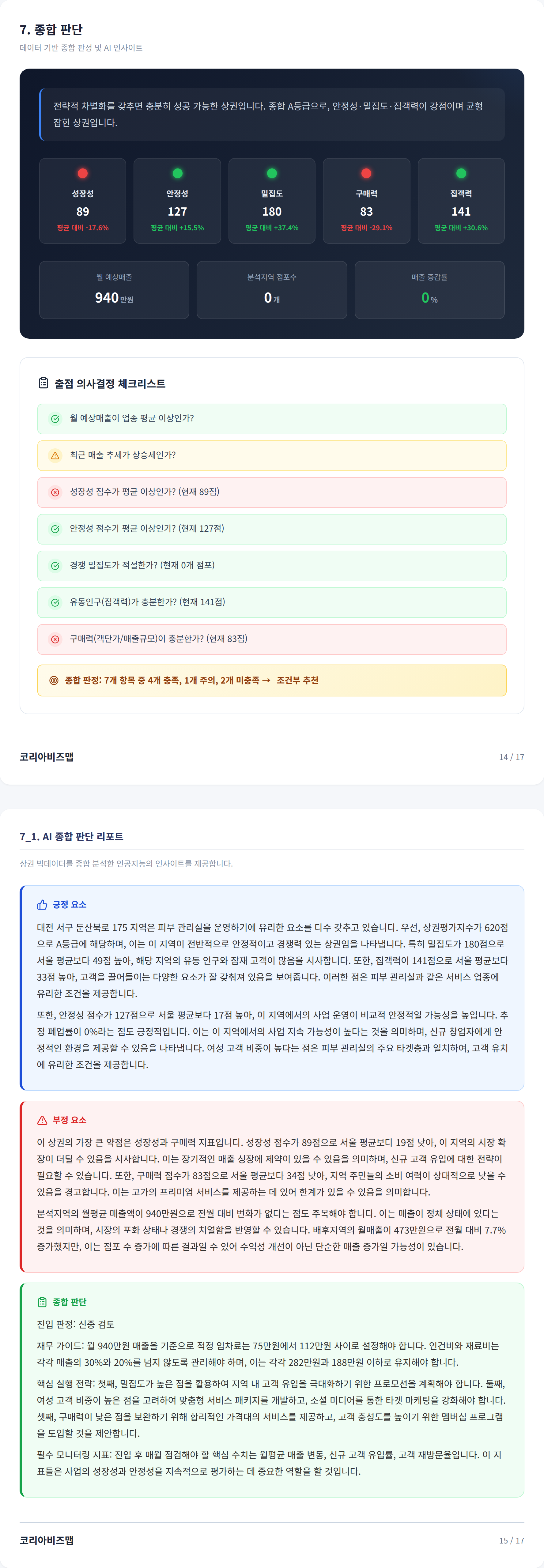대전둔산동 종합 판단