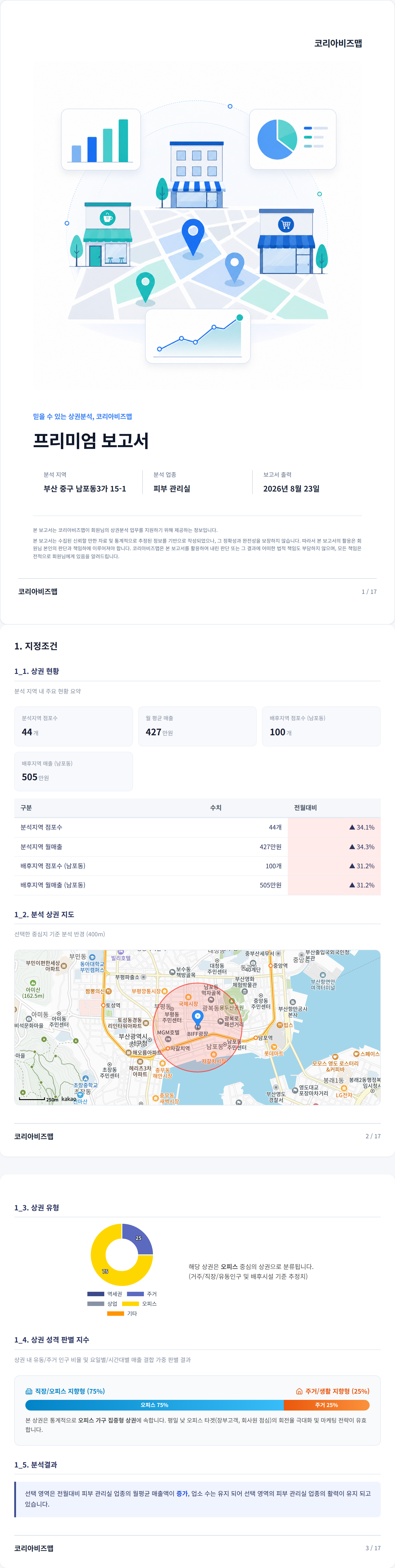 남포동 지정조건