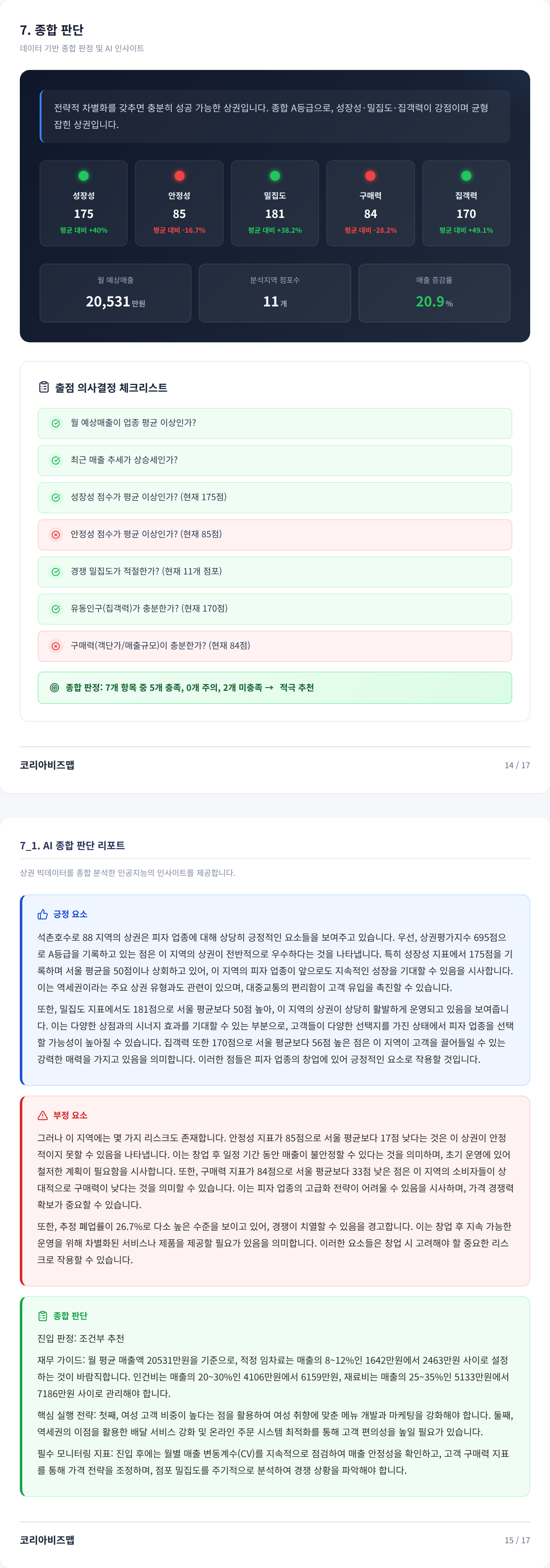 잠실본동 종합 판단