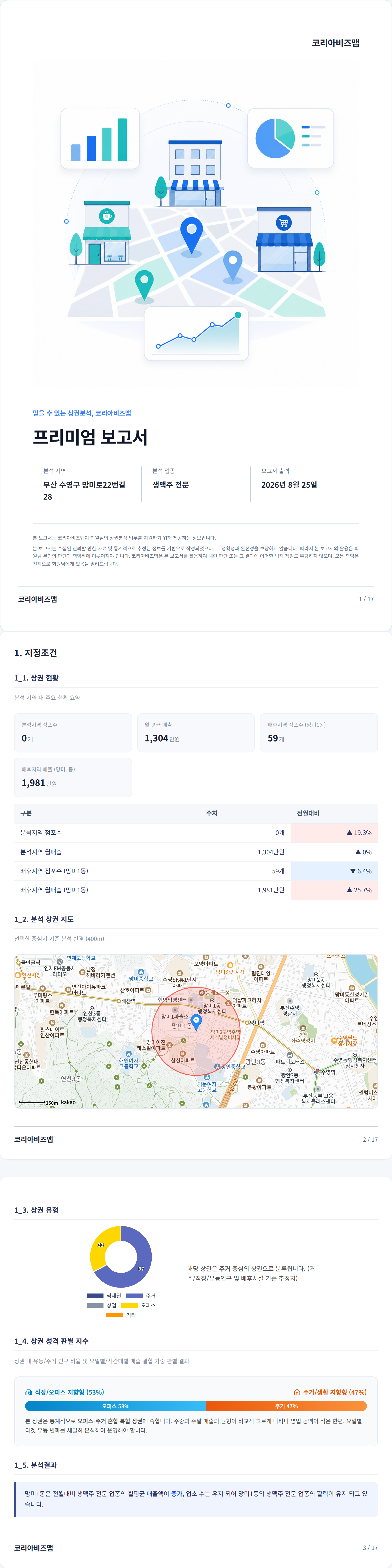 부산 광안리 지정조건