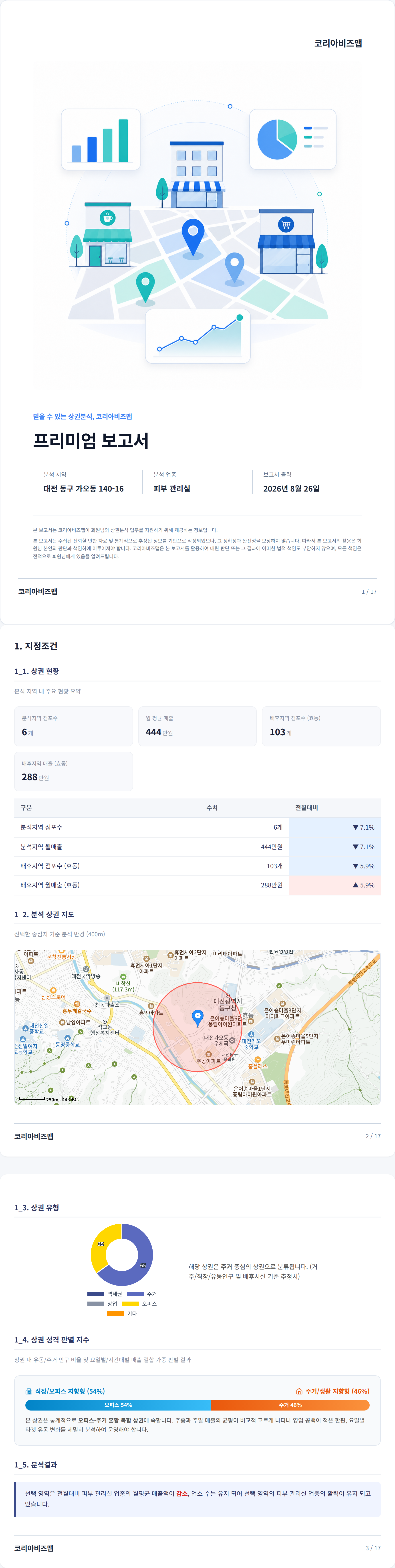 대전가오동 지정조건