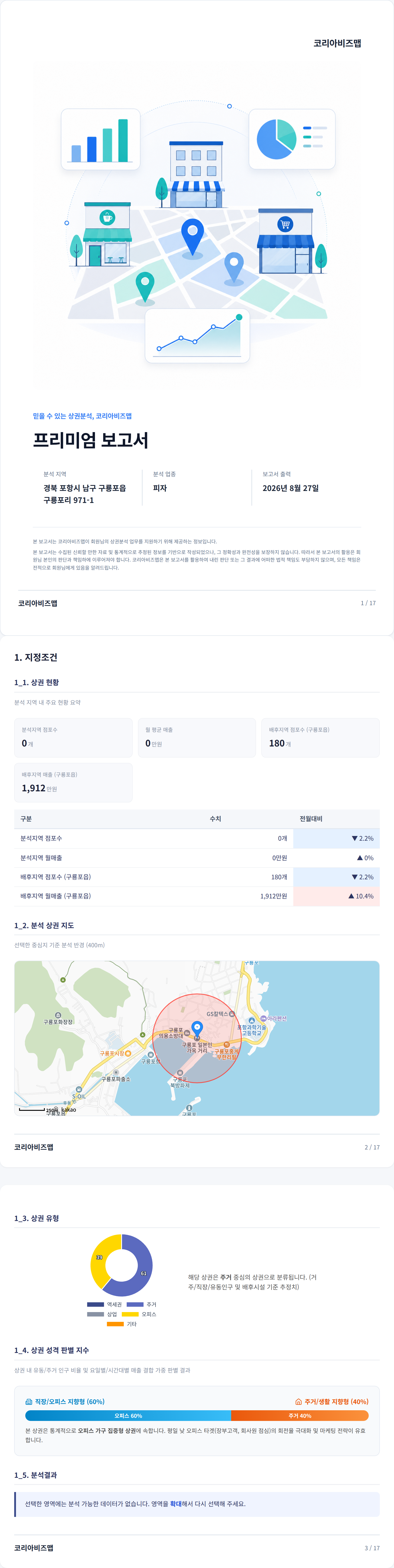 포항구룡포 지정조건