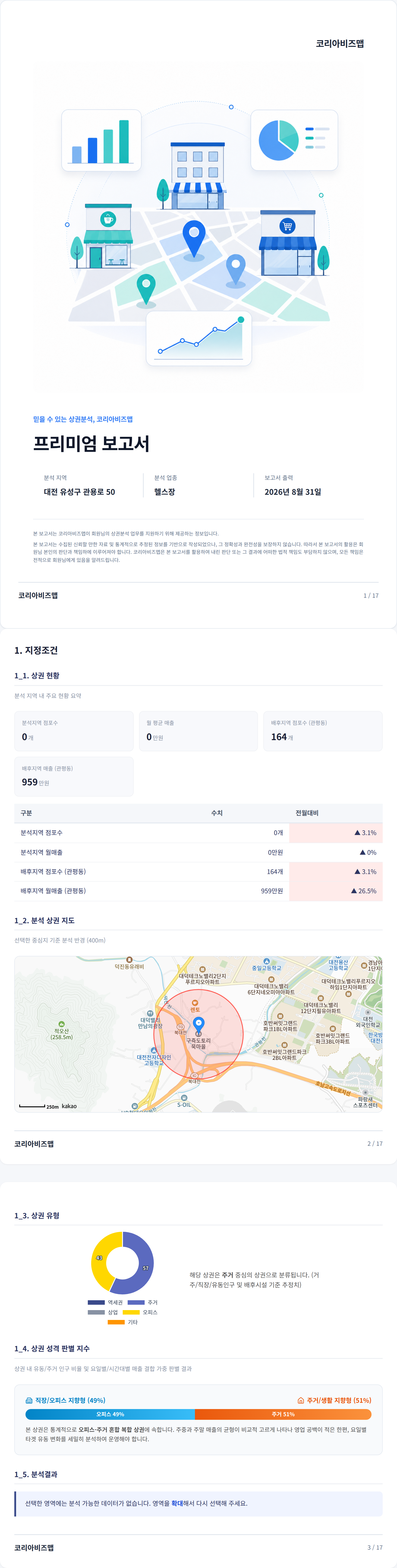 대전관평동 지정조건