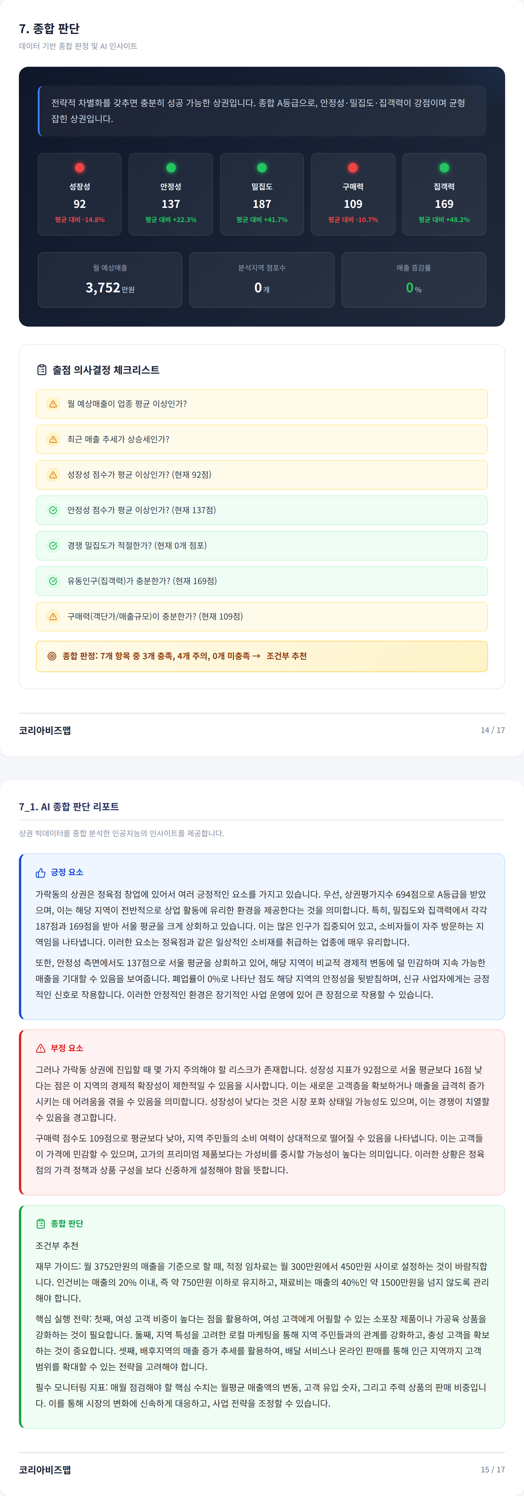 가락 종합 판단