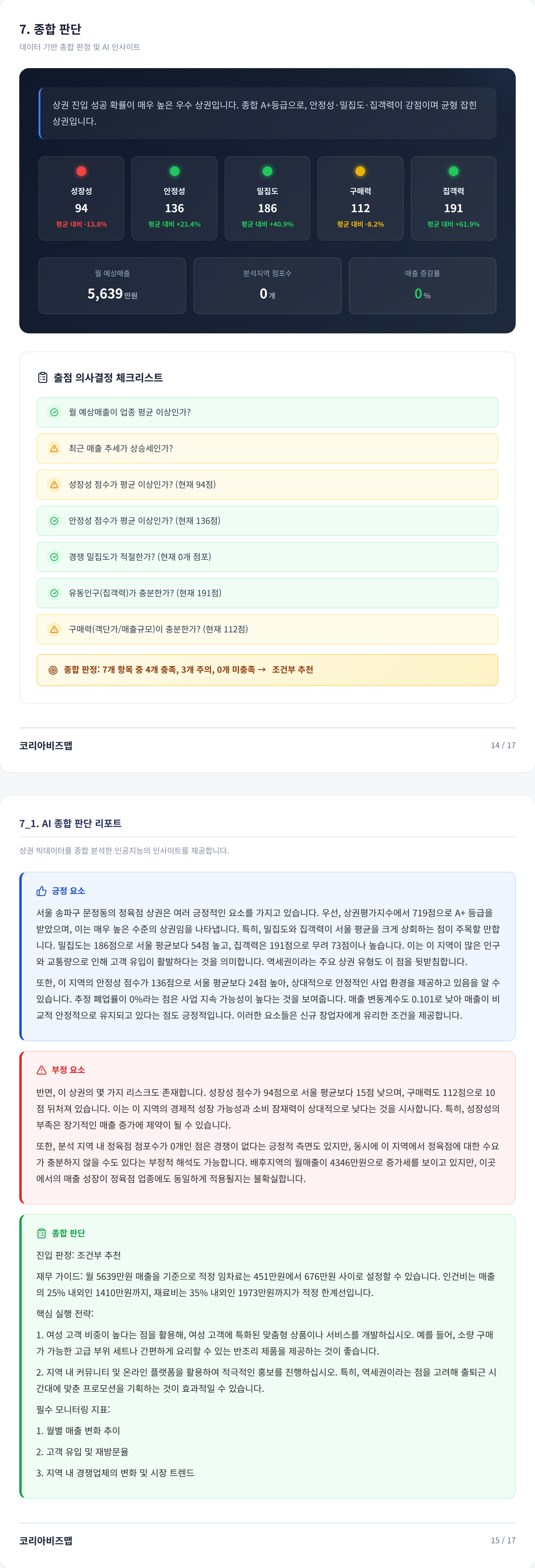 문정 종합 판단